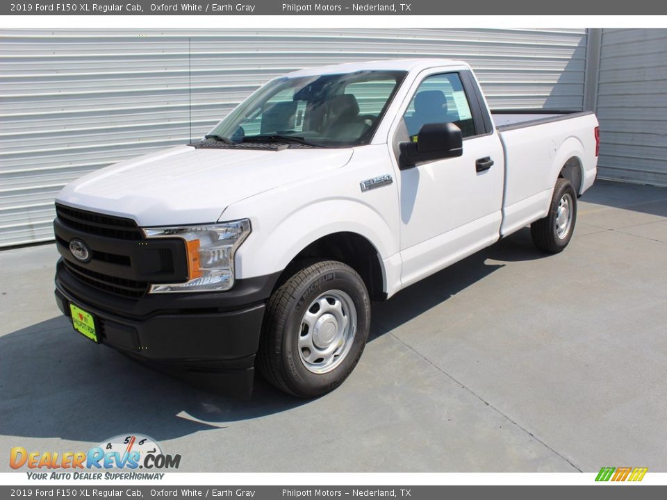 2019 Ford F150 XL Regular Cab Oxford White / Earth Gray Photo #4