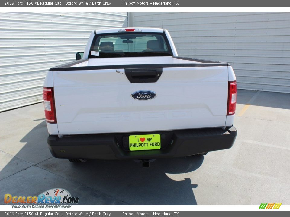 2019 Ford F150 XL Regular Cab Oxford White / Earth Gray Photo #7