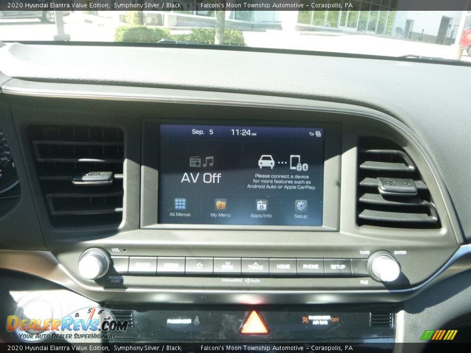 2020 Hyundai Elantra Value Edition Symphony Silver / Black Photo #13