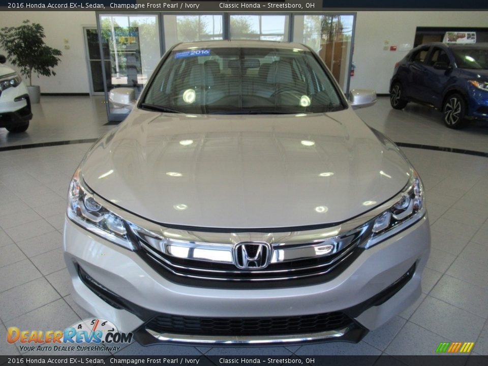2016 Honda Accord EX-L Sedan Champagne Frost Pearl / Ivory Photo #2