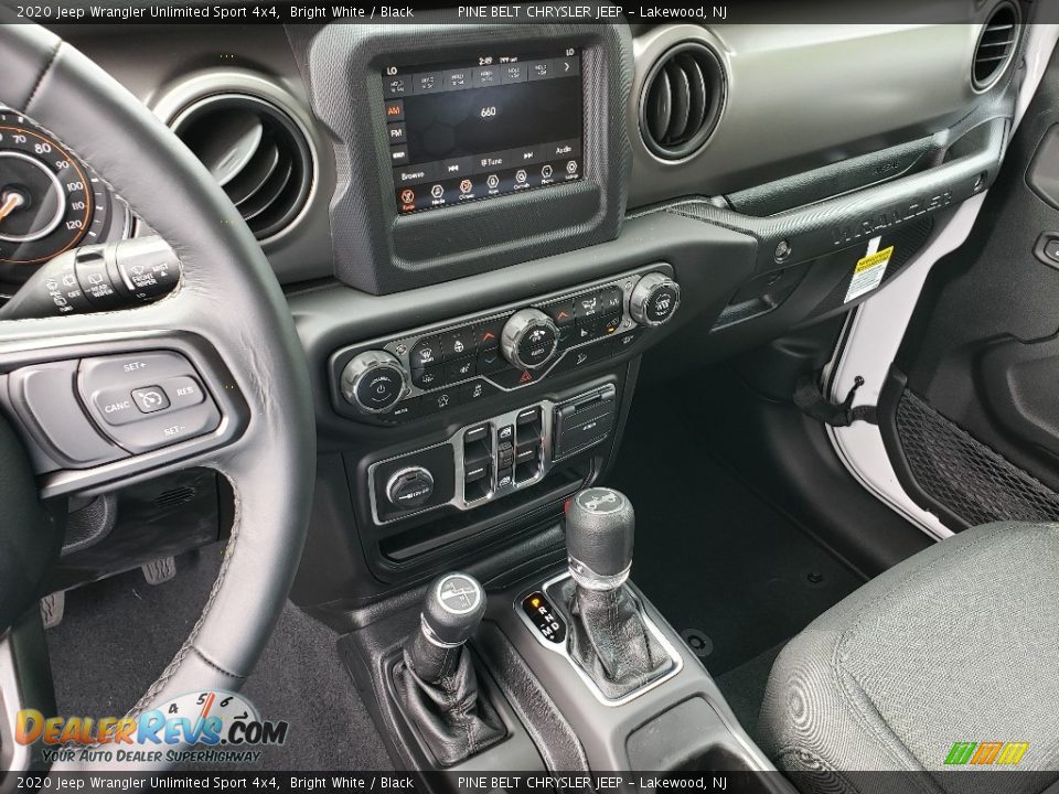 2020 Jeep Wrangler Unlimited Sport 4x4 Bright White / Black Photo #9
