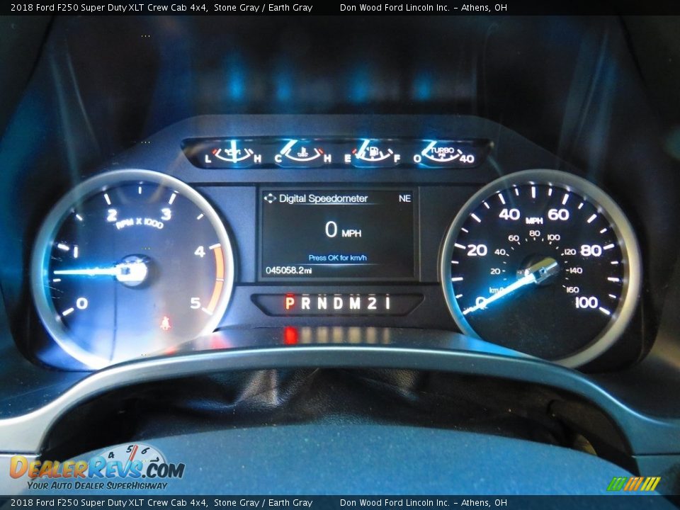2018 Ford F250 Super Duty XLT Crew Cab 4x4 Stone Gray / Earth Gray Photo #29