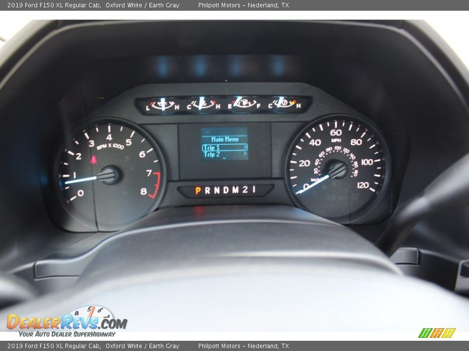 2019 Ford F150 XL Regular Cab Oxford White / Earth Gray Photo #12