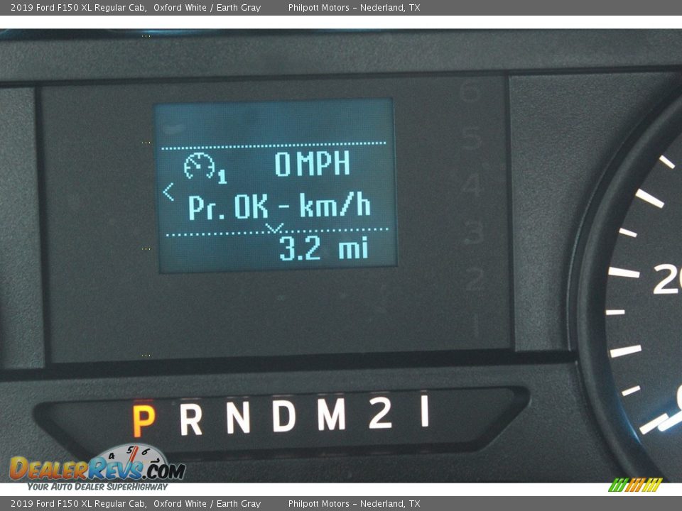 2019 Ford F150 XL Regular Cab Oxford White / Earth Gray Photo #13