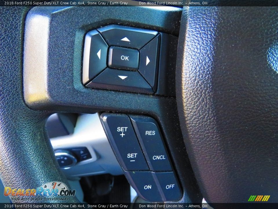 2018 Ford F250 Super Duty XLT Crew Cab 4x4 Stone Gray / Earth Gray Photo #33