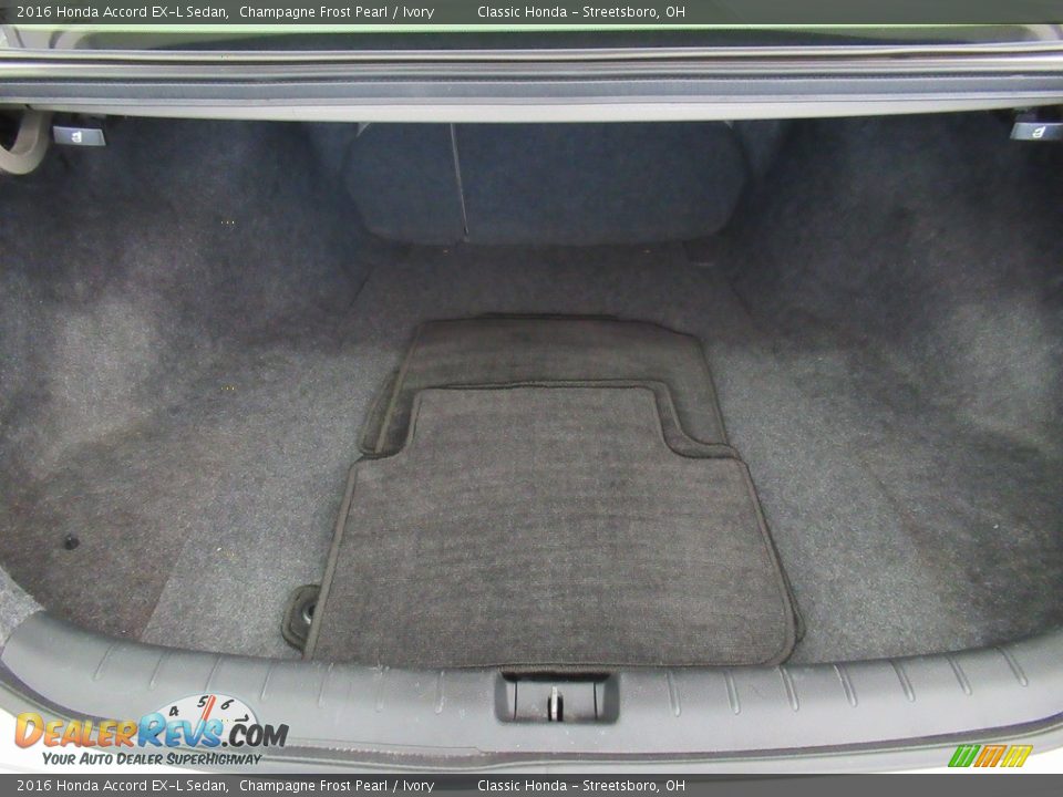 2016 Honda Accord EX-L Sedan Champagne Frost Pearl / Ivory Photo #21