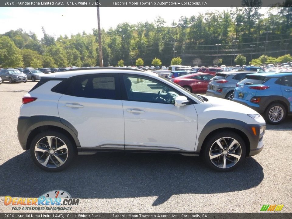 2020 Hyundai Kona Limited AWD Chalk White / Black Photo #1