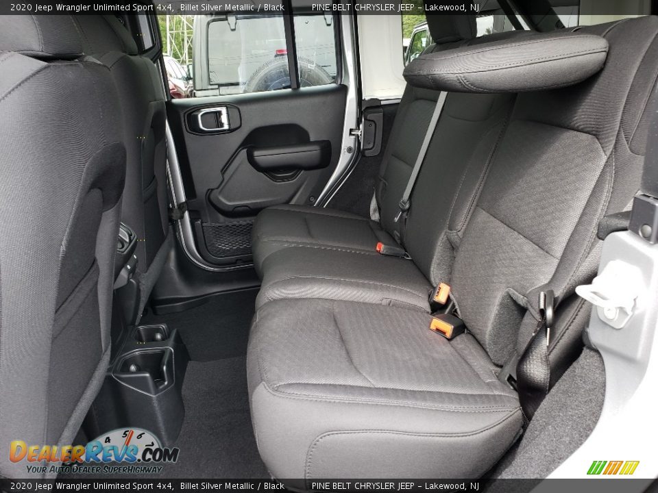 2020 Jeep Wrangler Unlimited Sport 4x4 Billet Silver Metallic / Black Photo #6