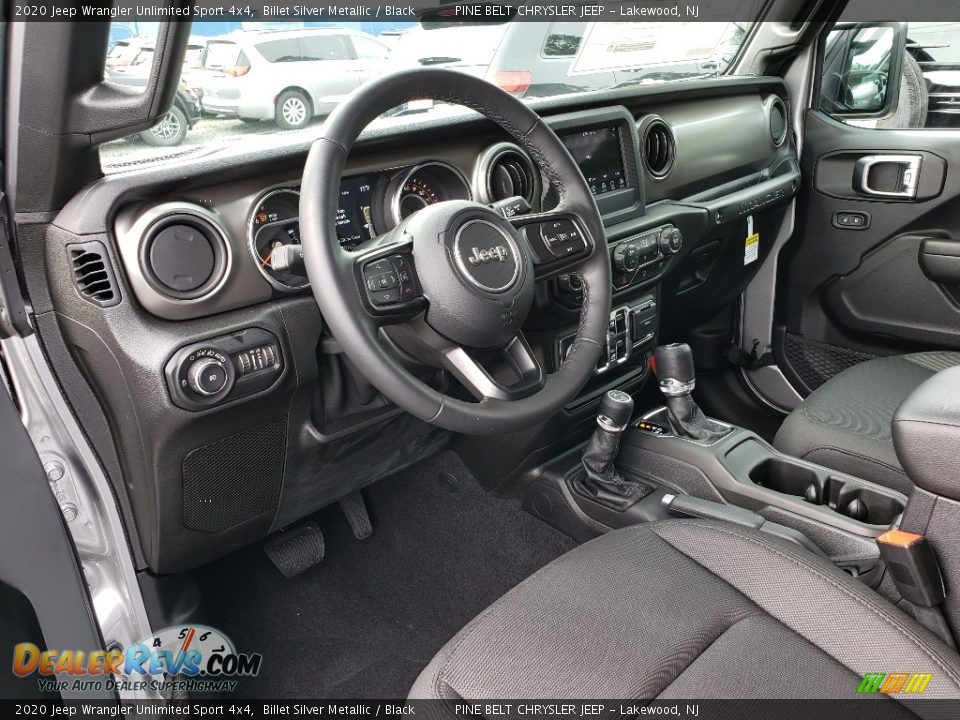 2020 Jeep Wrangler Unlimited Sport 4x4 Billet Silver Metallic / Black Photo #7