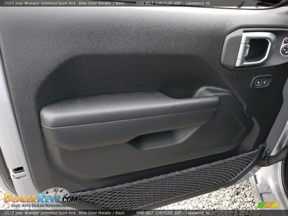 2020 Jeep Wrangler Unlimited Sport 4x4 Billet Silver Metallic / Black Photo #8