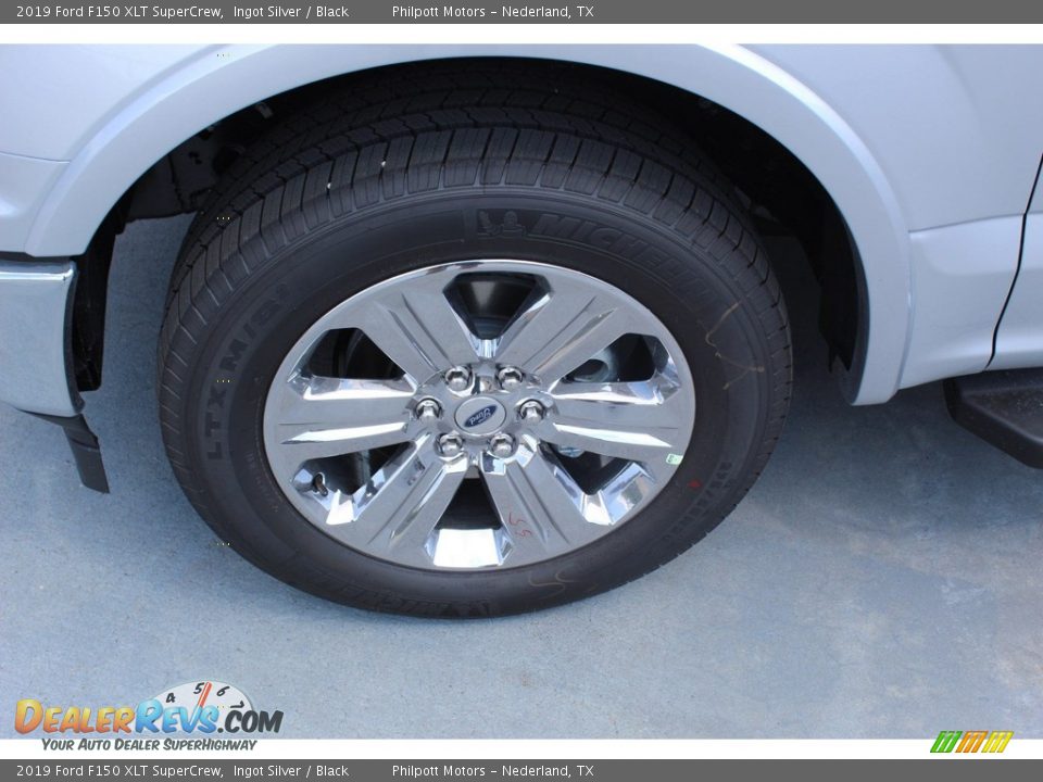 2019 Ford F150 XLT SuperCrew Ingot Silver / Black Photo #5