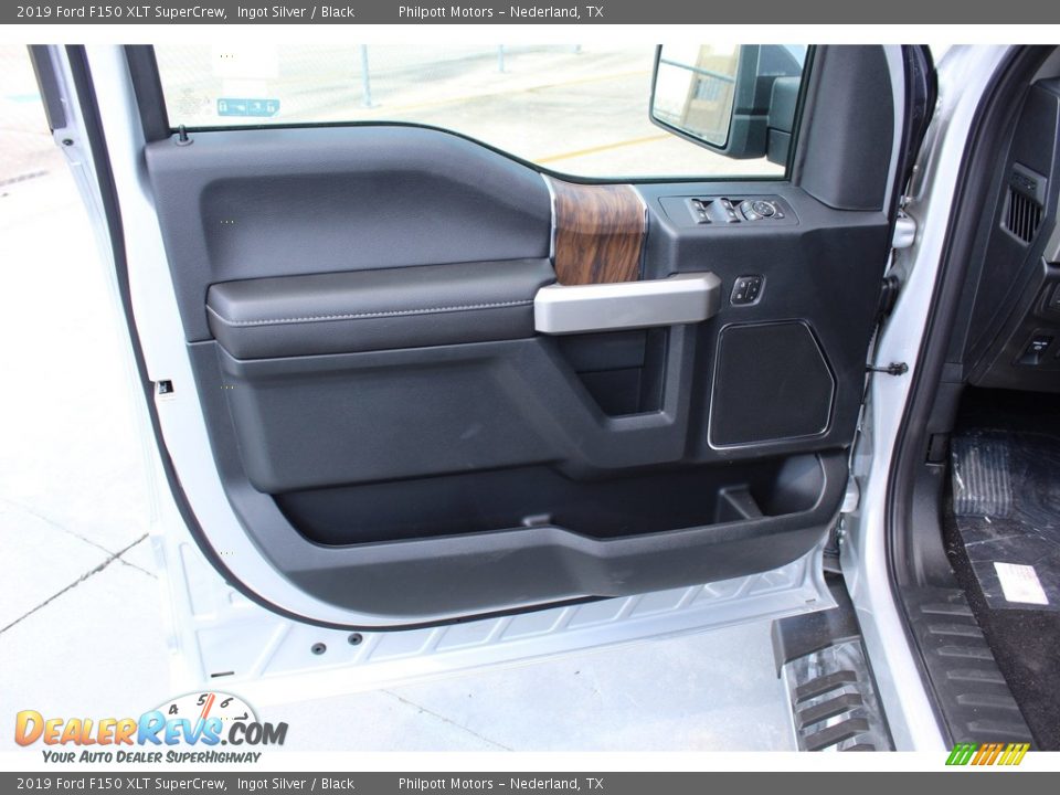 2019 Ford F150 XLT SuperCrew Ingot Silver / Black Photo #6