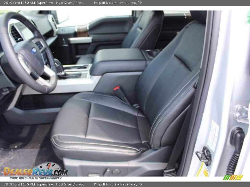 2019 Ford F150 XLT SuperCrew Ingot Silver / Black Photo #7