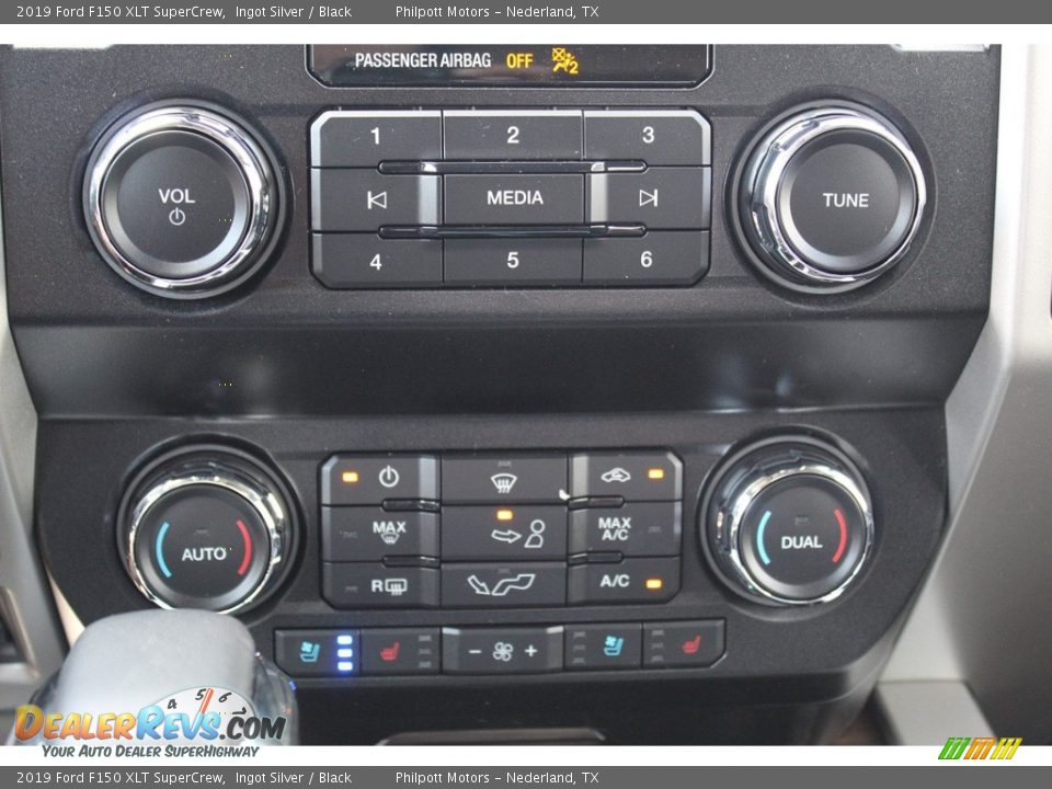 2019 Ford F150 XLT SuperCrew Ingot Silver / Black Photo #14