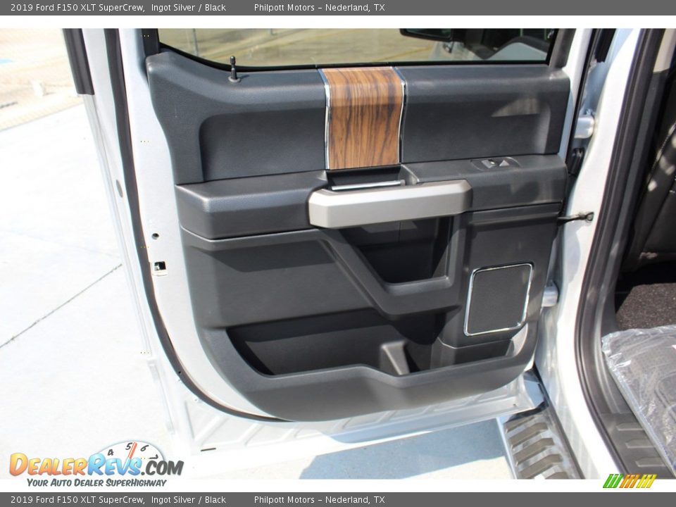 2019 Ford F150 XLT SuperCrew Ingot Silver / Black Photo #17