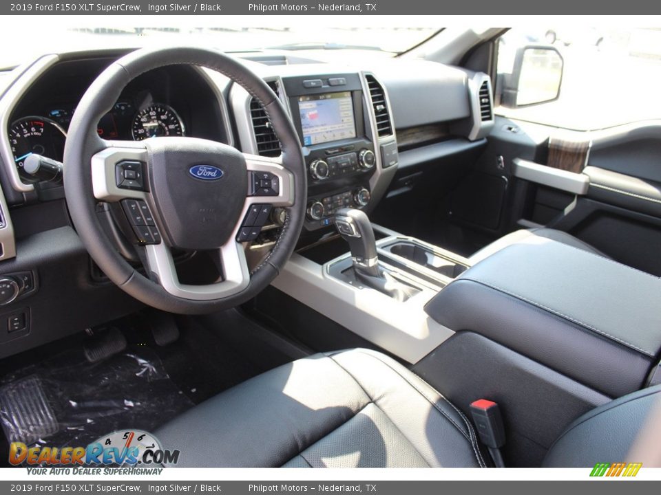 2019 Ford F150 XLT SuperCrew Ingot Silver / Black Photo #19