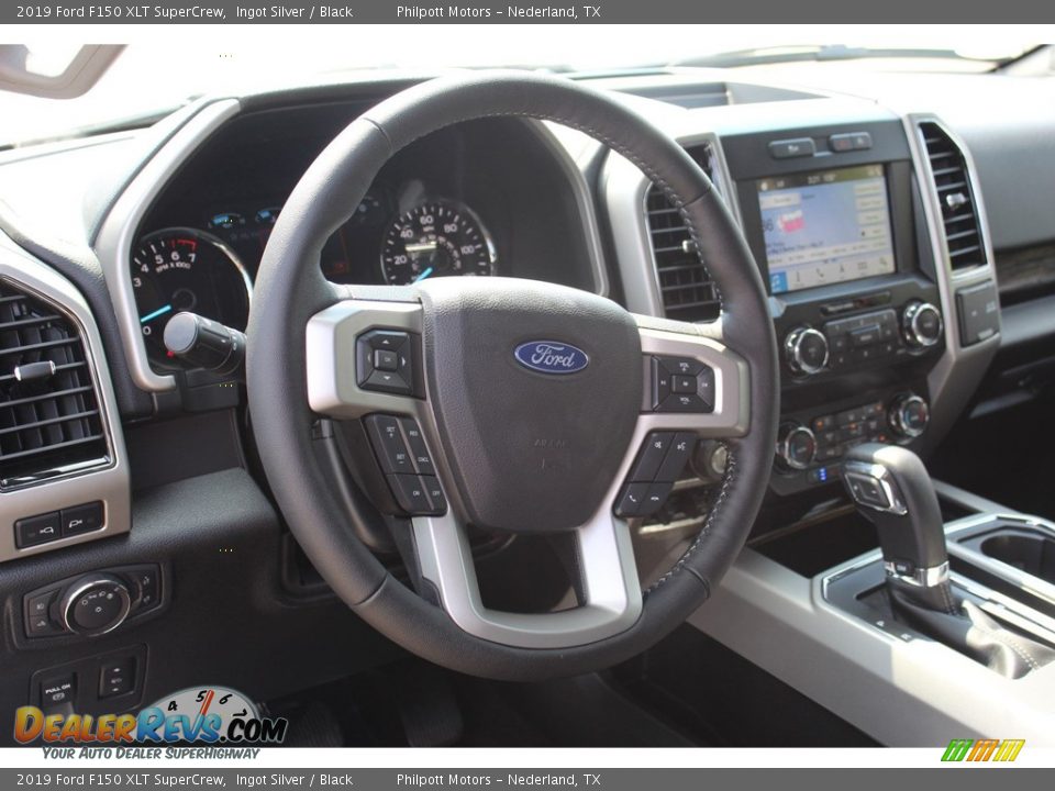 2019 Ford F150 XLT SuperCrew Ingot Silver / Black Photo #20