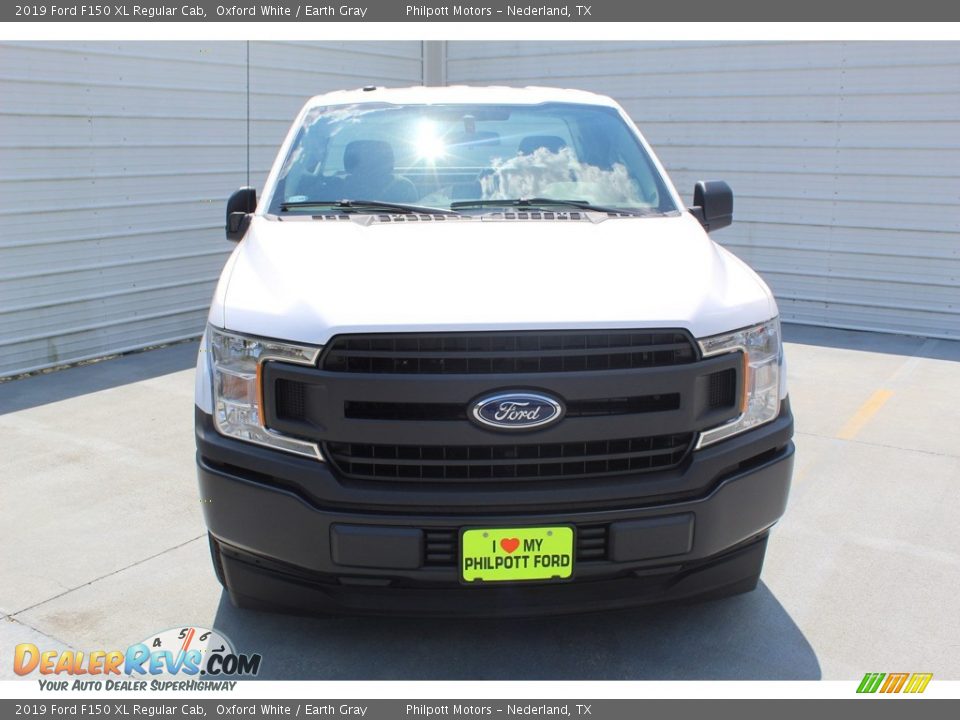 2019 Ford F150 XL Regular Cab Oxford White / Earth Gray Photo #3