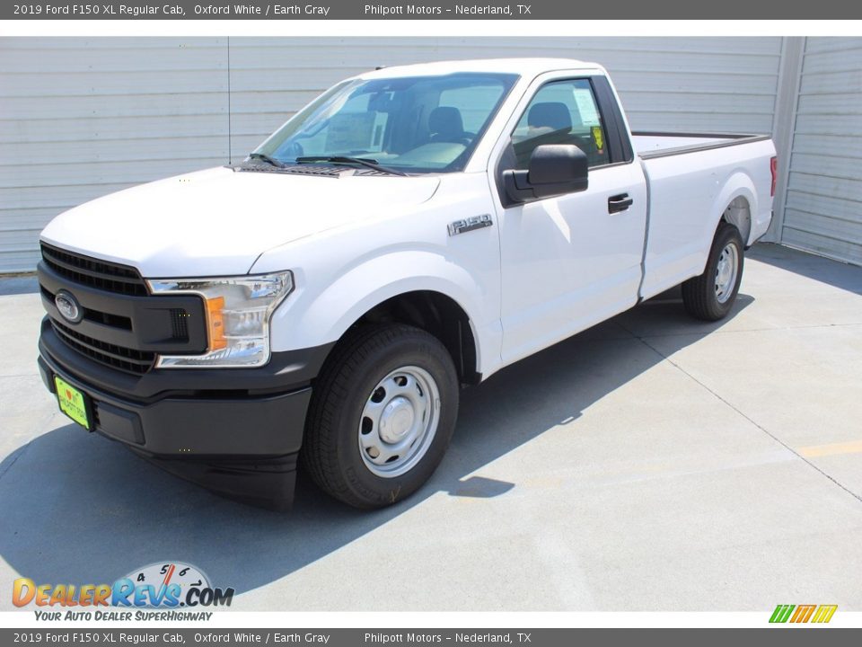 2019 Ford F150 XL Regular Cab Oxford White / Earth Gray Photo #4