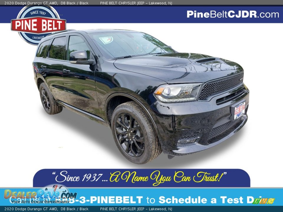 2020 Dodge Durango GT AWD DB Black / Black Photo #1
