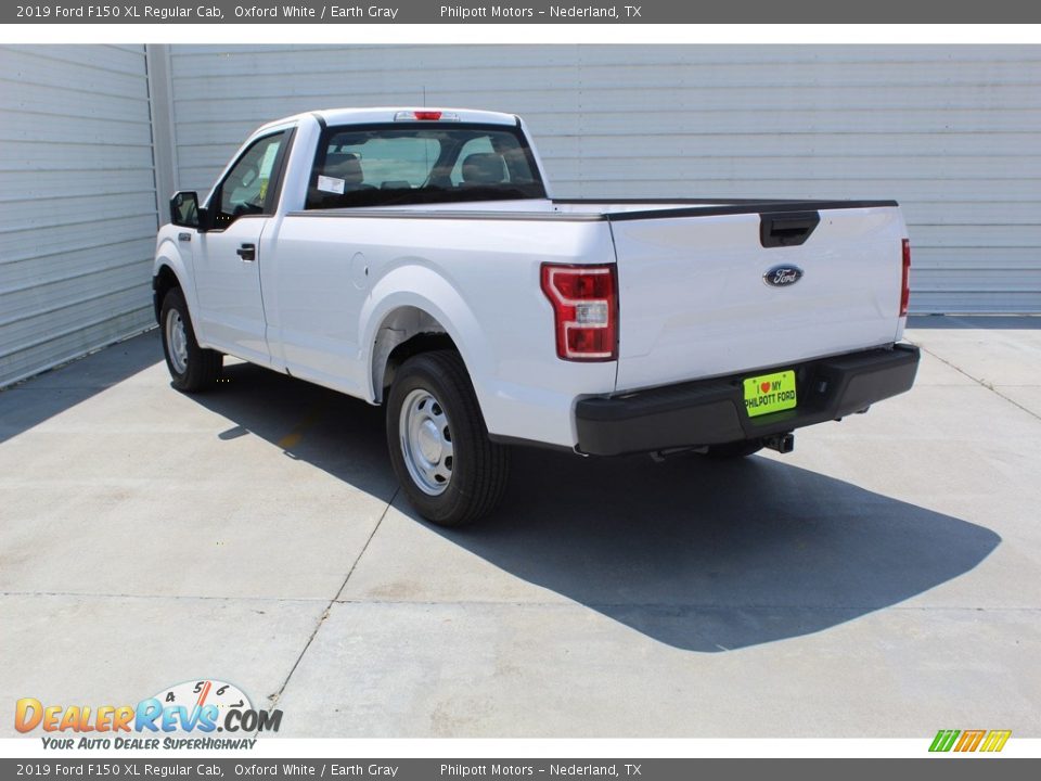2019 Ford F150 XL Regular Cab Oxford White / Earth Gray Photo #7