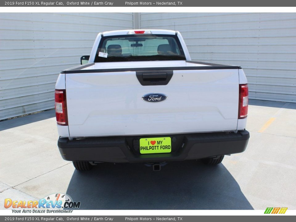 2019 Ford F150 XL Regular Cab Oxford White / Earth Gray Photo #8