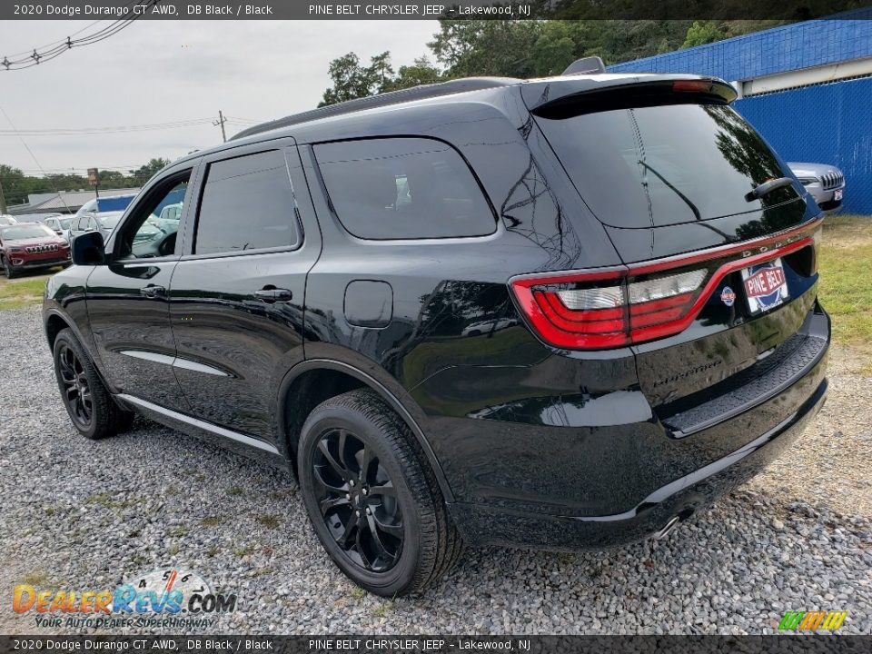 2020 Dodge Durango GT AWD DB Black / Black Photo #4