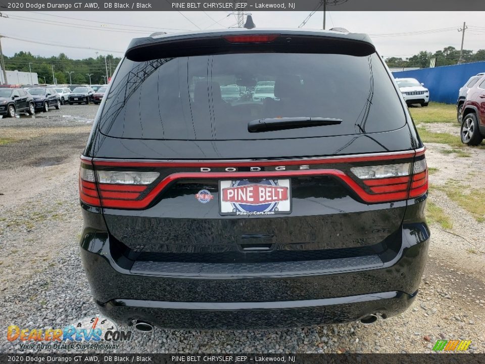 2020 Dodge Durango GT AWD DB Black / Black Photo #5