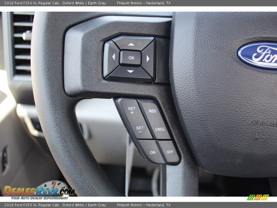 2019 Ford F150 XL Regular Cab Oxford White / Earth Gray Photo #13