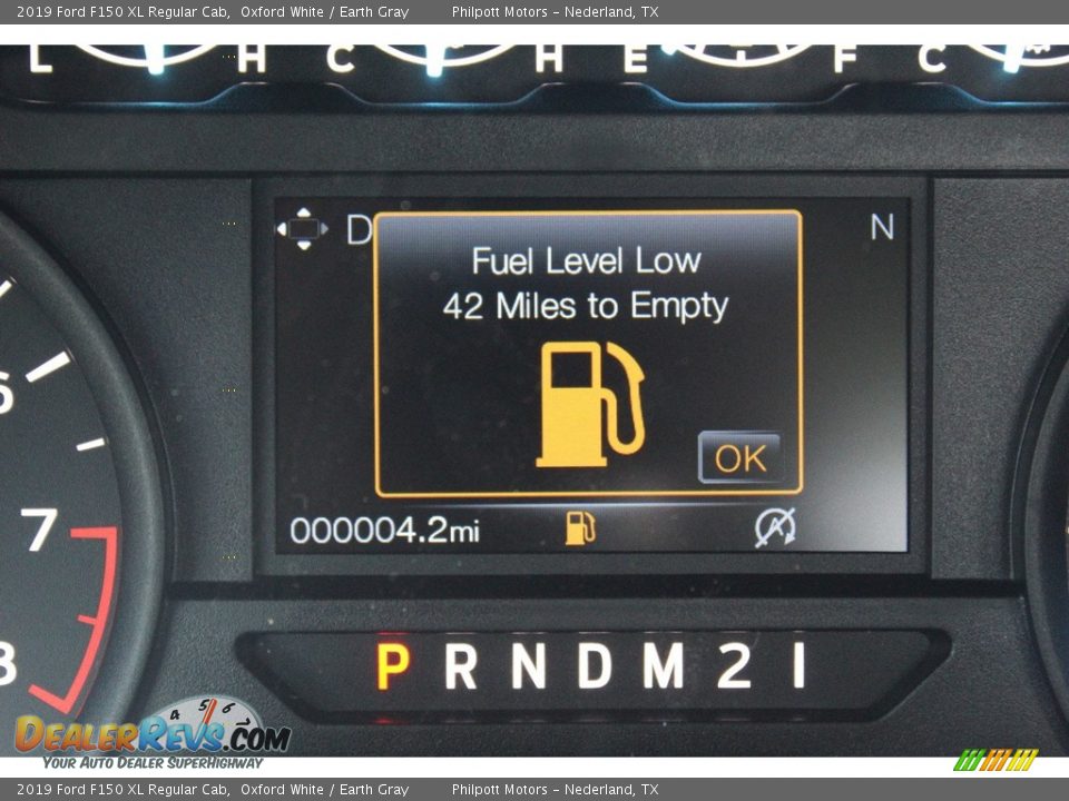 2019 Ford F150 XL Regular Cab Oxford White / Earth Gray Photo #16