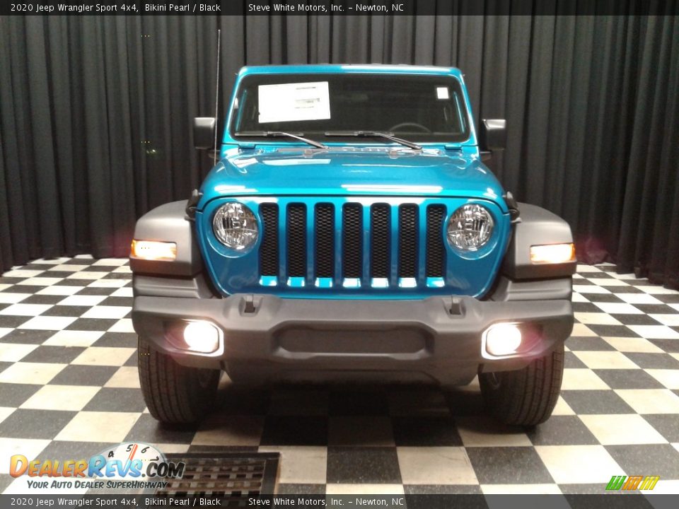 2020 Jeep Wrangler Sport 4x4 Bikini Pearl / Black Photo #3