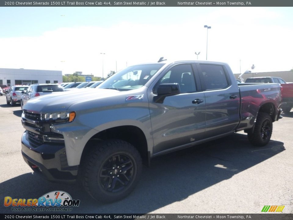 2020 Chevrolet Silverado 1500 LT Trail Boss Crew Cab 4x4 Satin Steel Metallic / Jet Black Photo #1