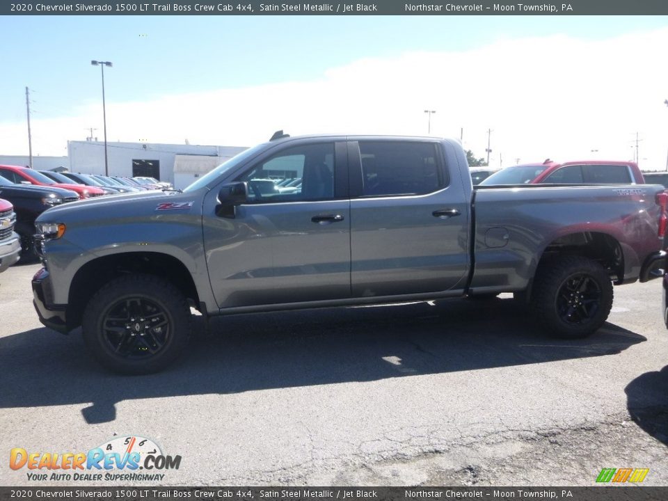 2020 Chevrolet Silverado 1500 LT Trail Boss Crew Cab 4x4 Satin Steel Metallic / Jet Black Photo #2