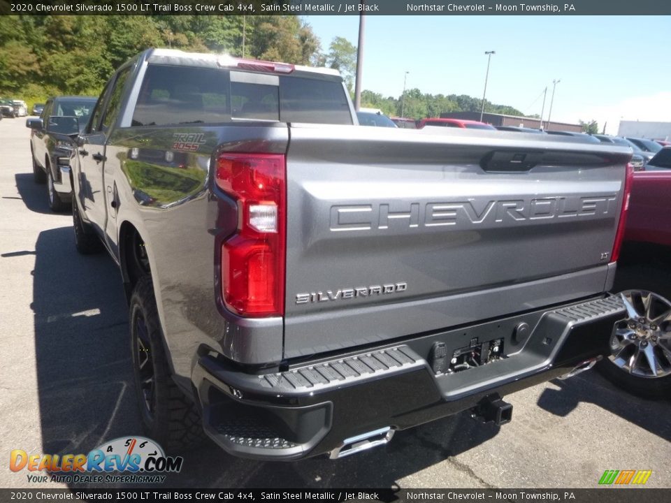 2020 Chevrolet Silverado 1500 LT Trail Boss Crew Cab 4x4 Satin Steel Metallic / Jet Black Photo #3