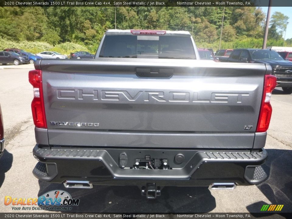 2020 Chevrolet Silverado 1500 LT Trail Boss Crew Cab 4x4 Satin Steel Metallic / Jet Black Photo #4