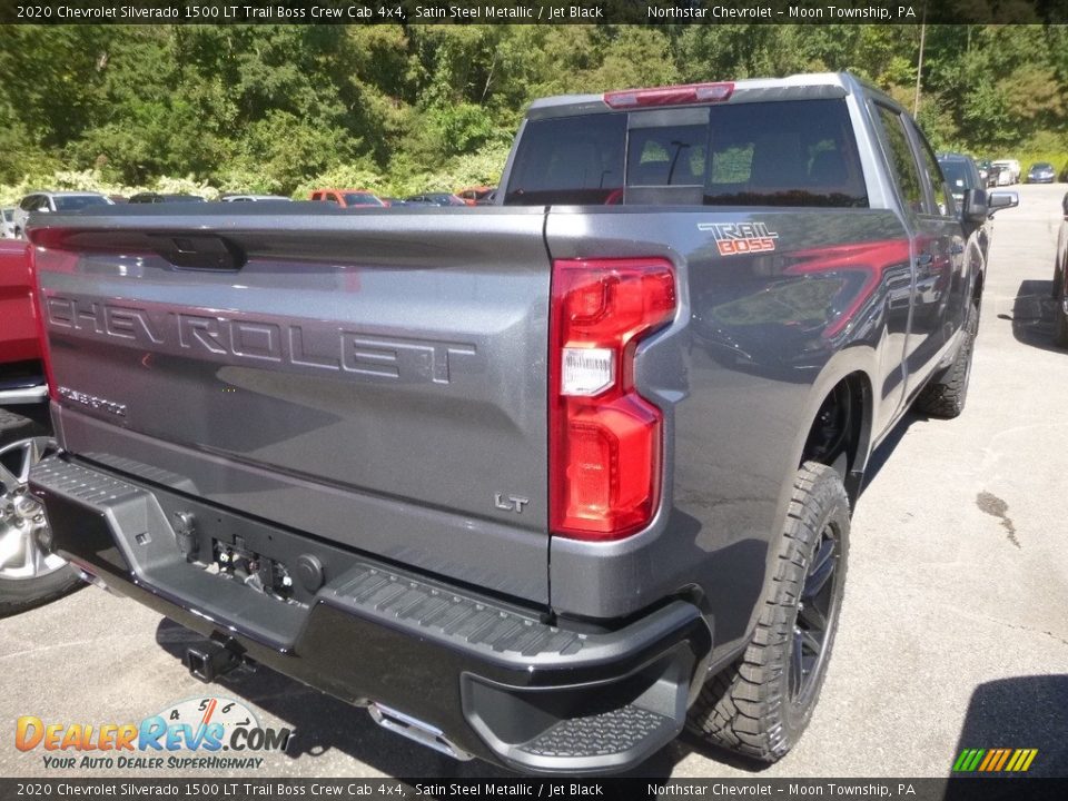 2020 Chevrolet Silverado 1500 LT Trail Boss Crew Cab 4x4 Satin Steel Metallic / Jet Black Photo #5