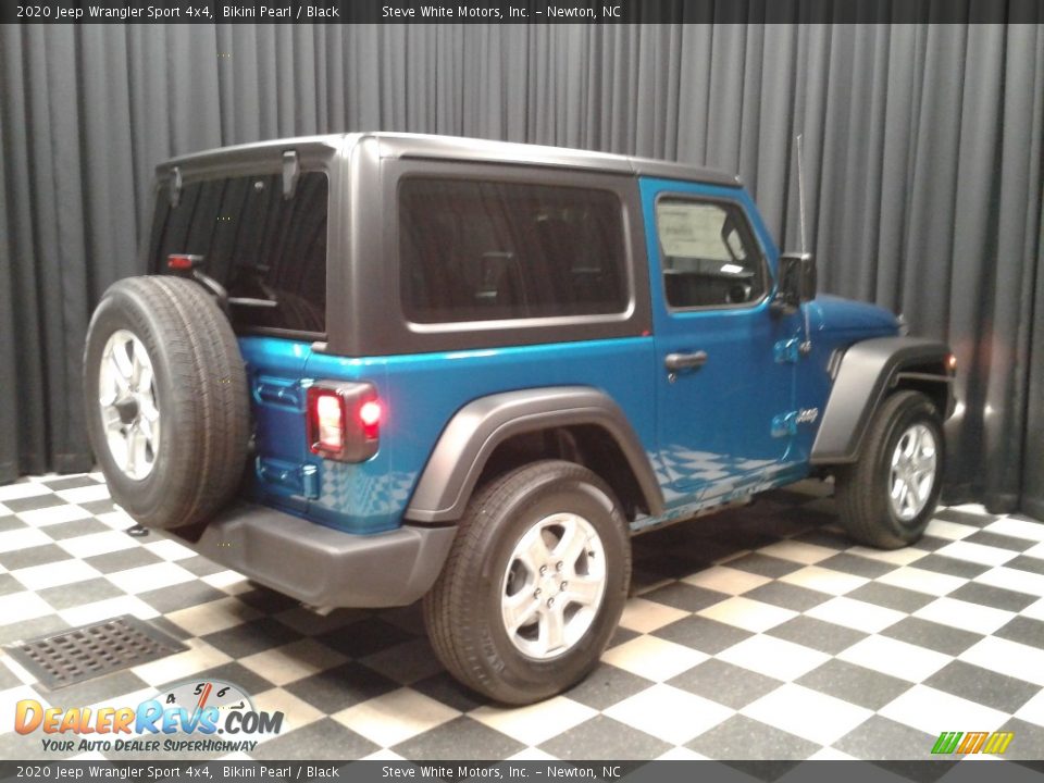 2020 Jeep Wrangler Sport 4x4 Bikini Pearl / Black Photo #6