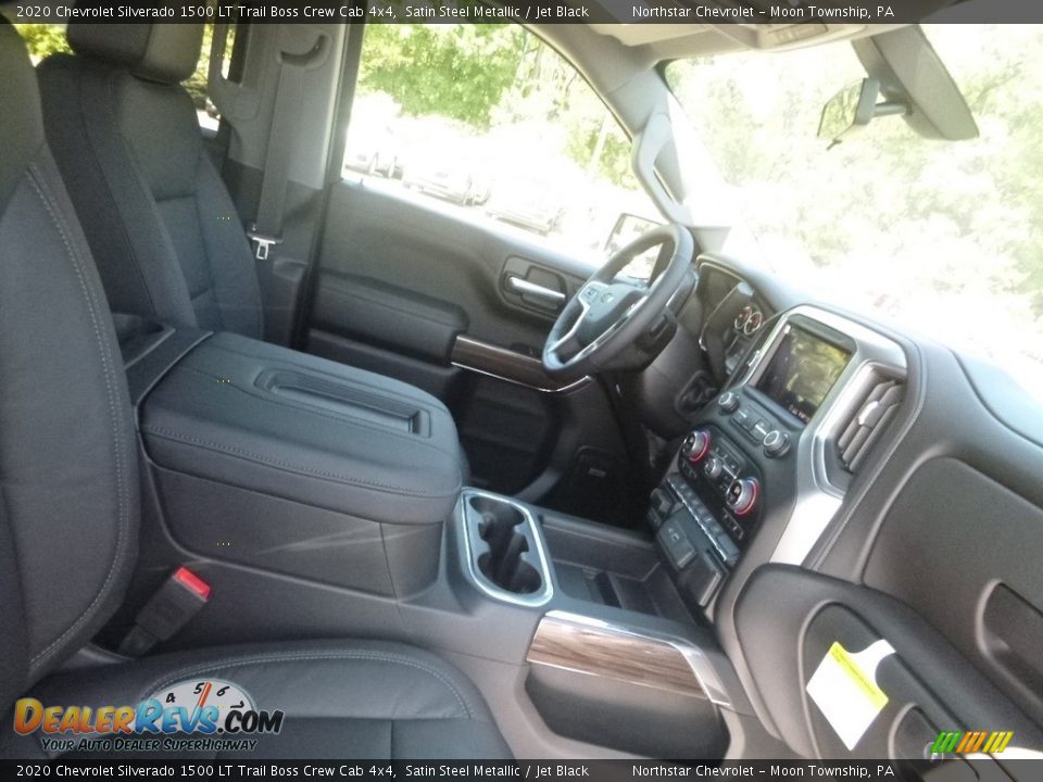 2020 Chevrolet Silverado 1500 LT Trail Boss Crew Cab 4x4 Satin Steel Metallic / Jet Black Photo #9