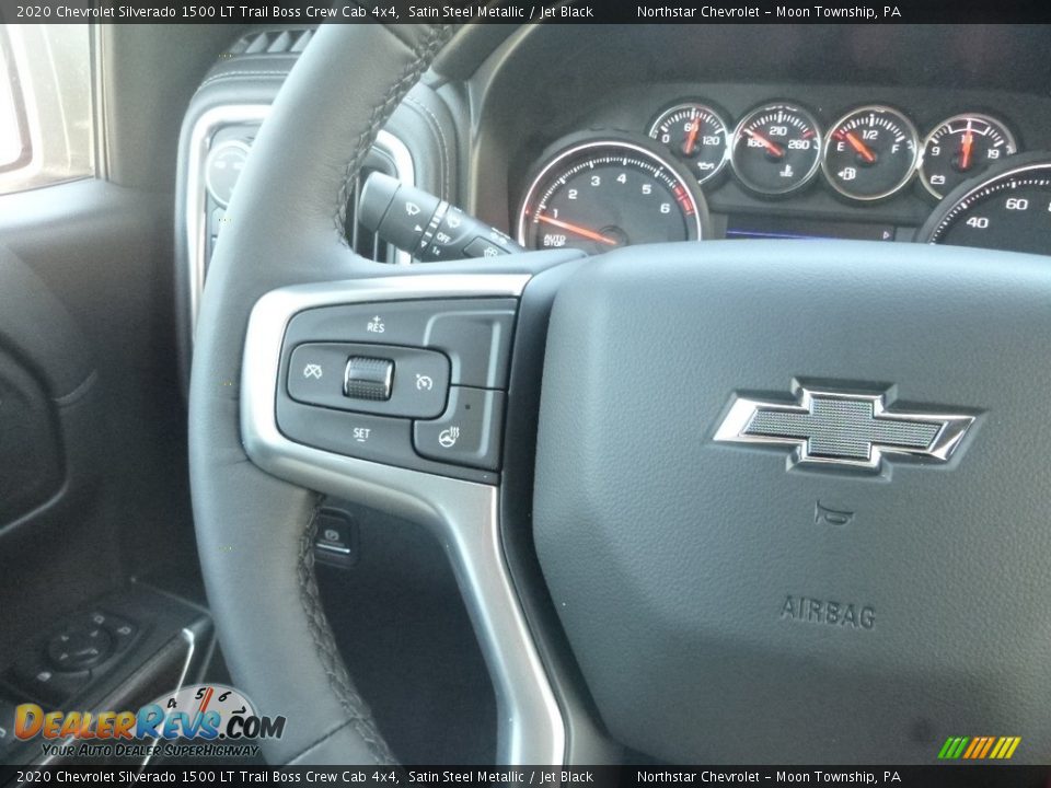 2020 Chevrolet Silverado 1500 LT Trail Boss Crew Cab 4x4 Steering Wheel Photo #19