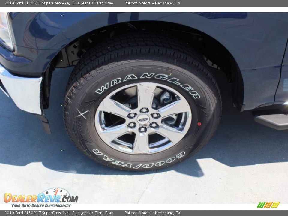 2019 Ford F150 XLT SuperCrew 4x4 Blue Jeans / Earth Gray Photo #5