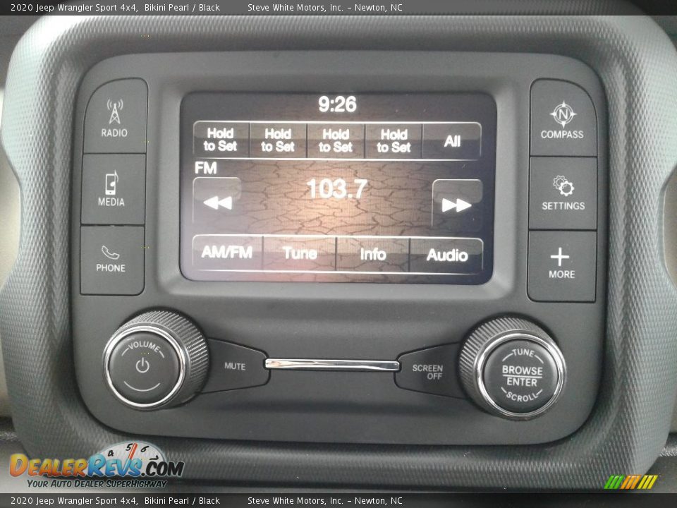 Controls of 2020 Jeep Wrangler Sport 4x4 Photo #19