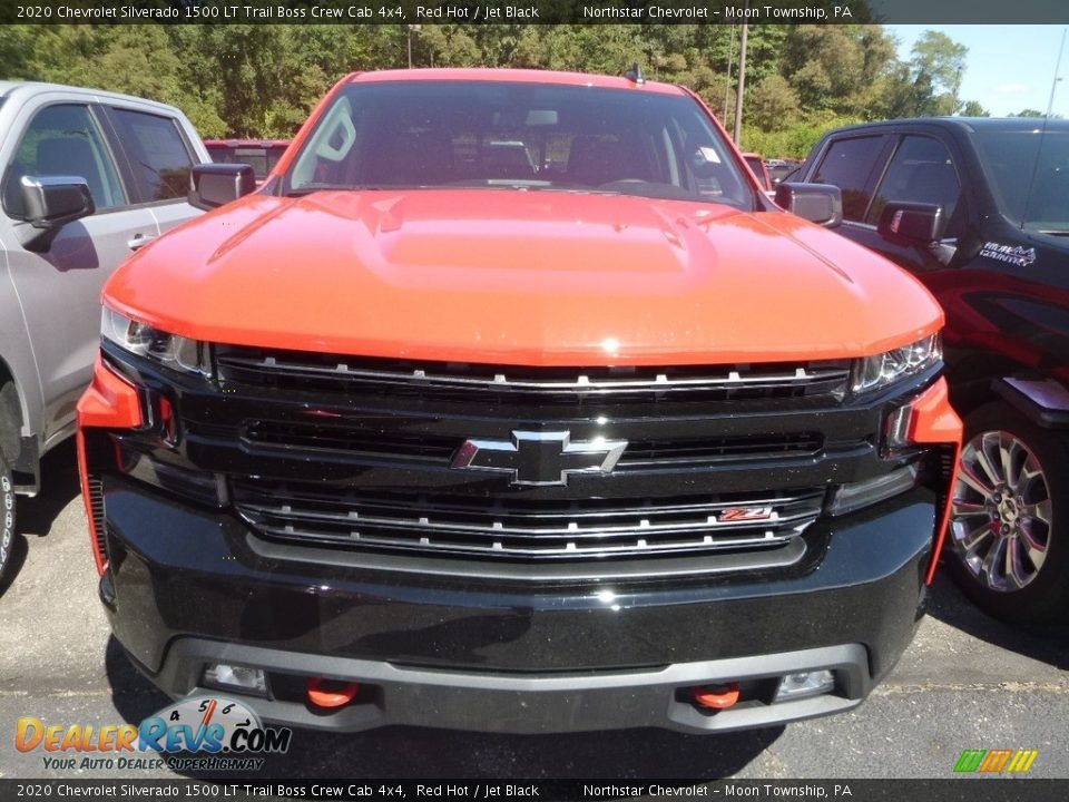 2020 Chevrolet Silverado 1500 LT Trail Boss Crew Cab 4x4 Red Hot / Jet Black Photo #4