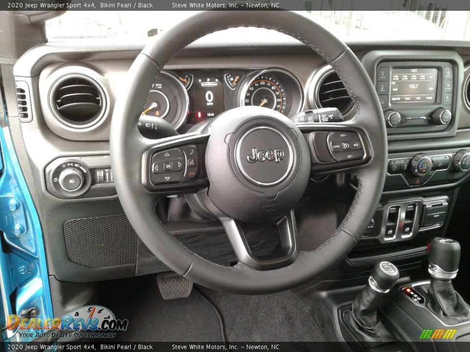 2020 Jeep Wrangler Sport 4x4 Steering Wheel Photo #23