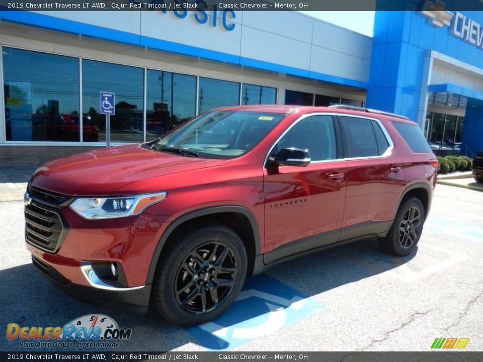 2019 Chevrolet Traverse LT AWD Cajun Red Tintcoat / Jet Black Photo #1