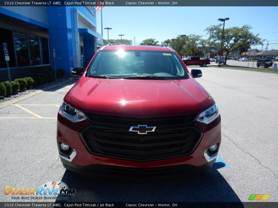 2019 Chevrolet Traverse LT AWD Cajun Red Tintcoat / Jet Black Photo #2
