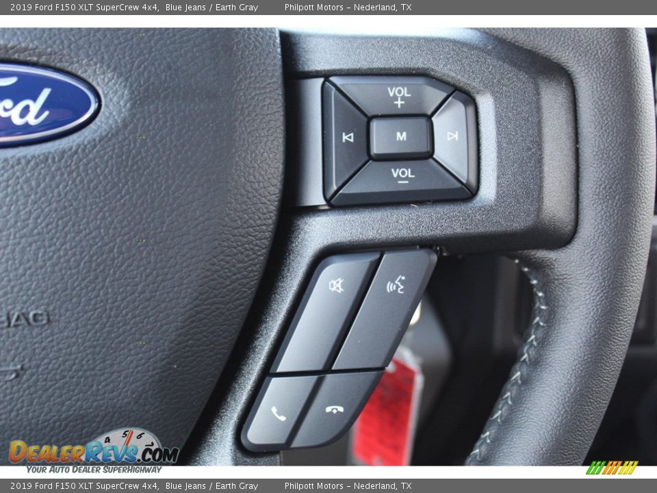 2019 Ford F150 XLT SuperCrew 4x4 Blue Jeans / Earth Gray Photo #13