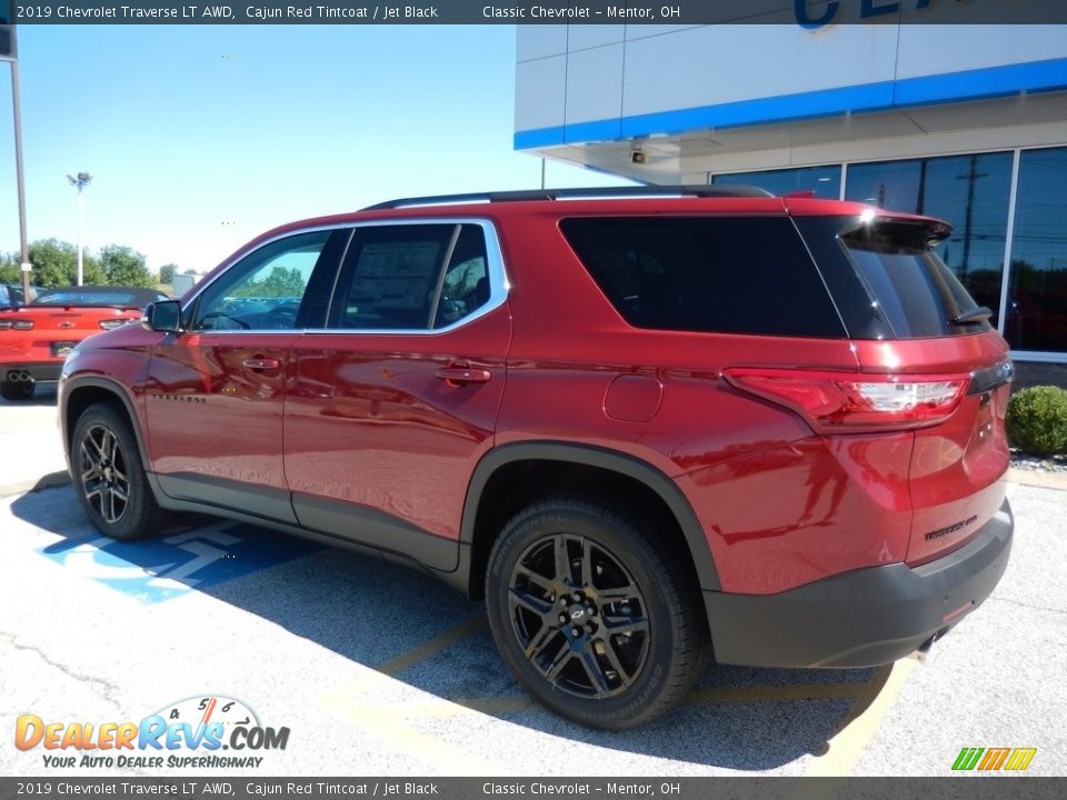 2019 Chevrolet Traverse LT AWD Cajun Red Tintcoat / Jet Black Photo #5