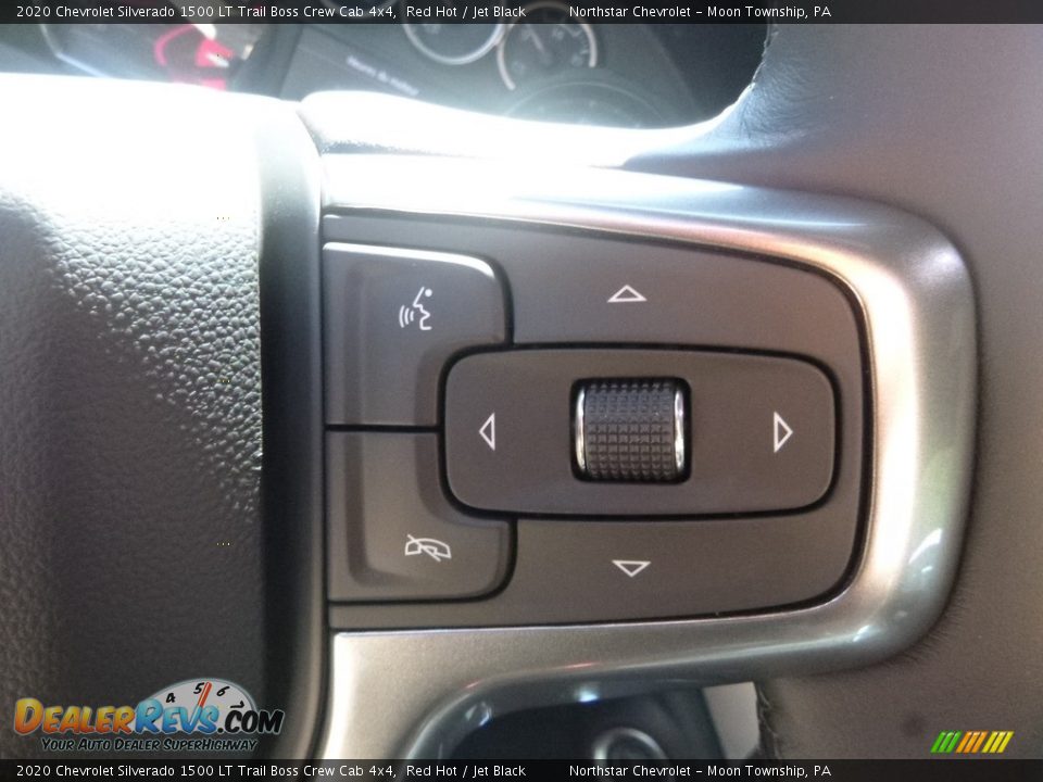 2020 Chevrolet Silverado 1500 LT Trail Boss Crew Cab 4x4 Red Hot / Jet Black Photo #14