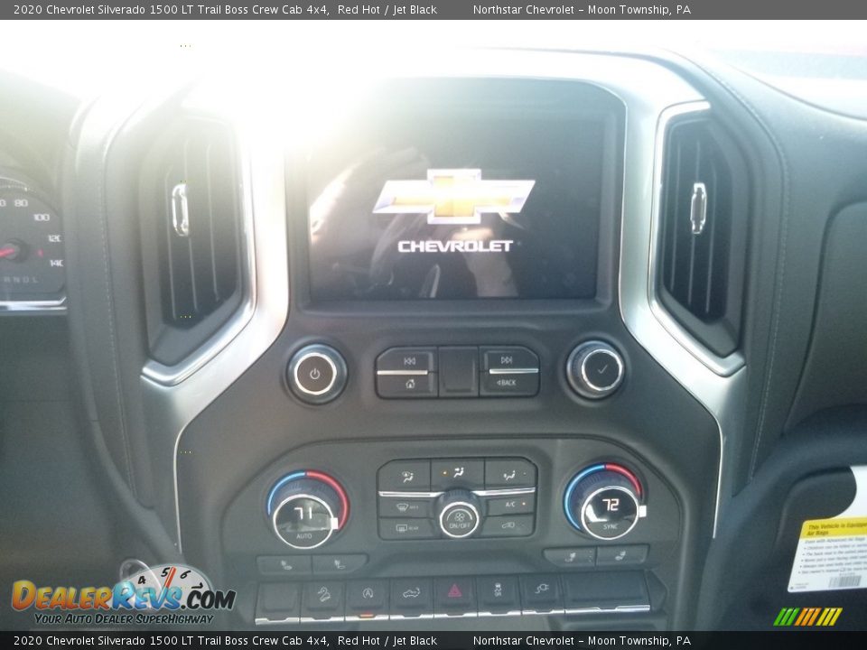 2020 Chevrolet Silverado 1500 LT Trail Boss Crew Cab 4x4 Red Hot / Jet Black Photo #15