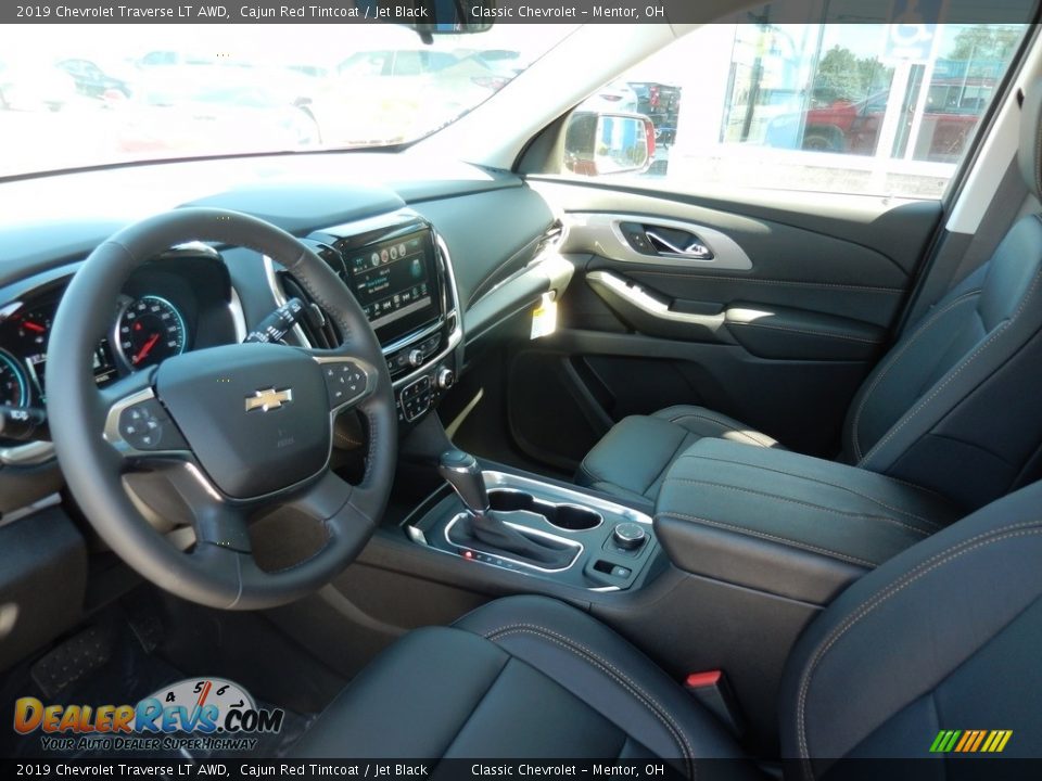 2019 Chevrolet Traverse LT AWD Cajun Red Tintcoat / Jet Black Photo #6
